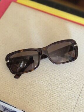 Salvatore Ferragamo Tortoiseshell Rectangular Sunglasses - Brown Lenses